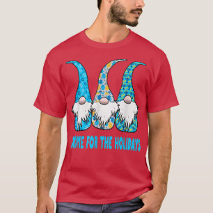 Gnome For The Holidays Hanukkah Jewish Christmas  T-Shirt