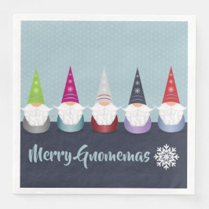 Gnome For The Holidays Napkin