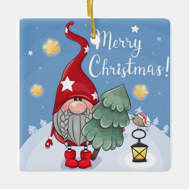 **GNOME FRIENDS OR FAMILY** ORNAMENT (Front)