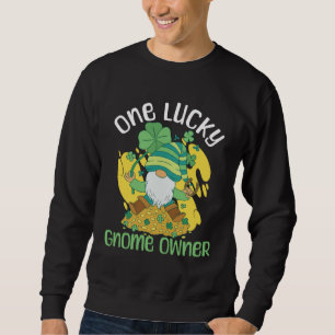 Gnome Gardening St Patricks Day Lucky Garden Dwarf Sweatshirt