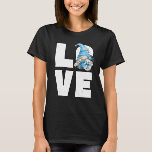 Gnome Granny For Women Snowman Decor For Winter T-Shirt