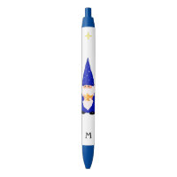 Gnome Holding a Magic Lamp & Monogram