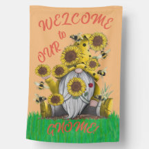 Gnome House Flag