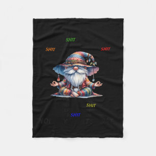 Gnome It's Ok To Lose Your Sometimes Because If Yo Fleece Blanket