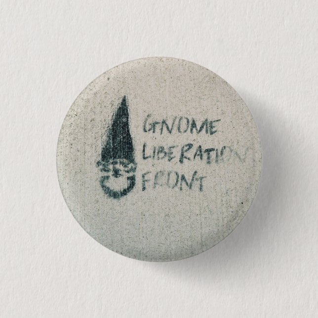 Gnome Liberation Front 3 Cm Round Badge (Front)