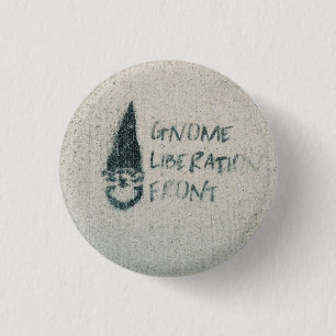 Gnome Liberation Front 3 Cm Round Badge