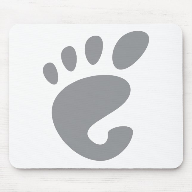 Gnome - Linux - OSS FSF  Mouse Pad (Front)