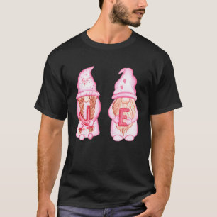 Gnome LOVE Couples  Matching Valentine Couple VE T-Shirt
