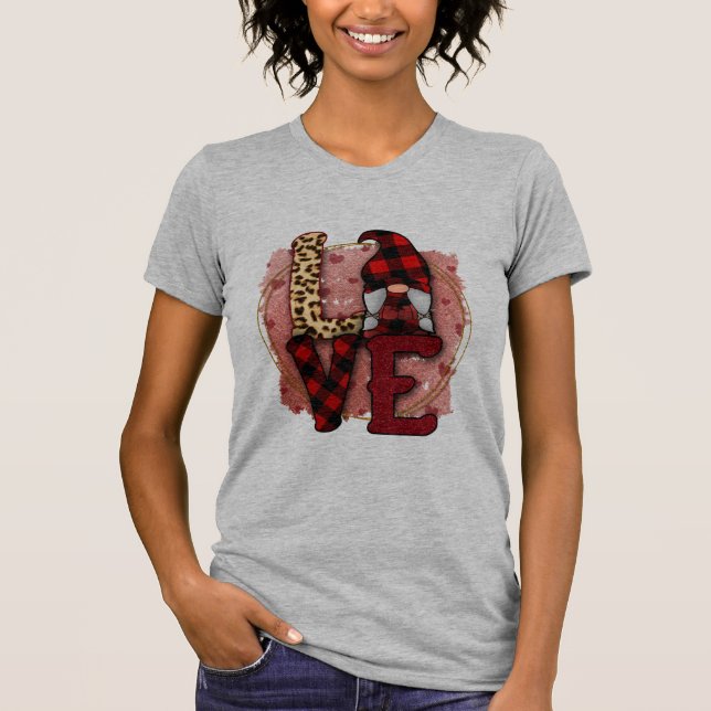 Gnome Love  T-Shirt (Front)