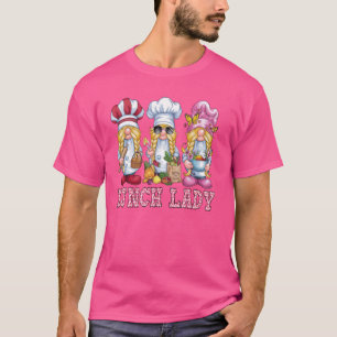 Gnome Lunch Lady Cafeteria Worker Back To School G T-Shirt