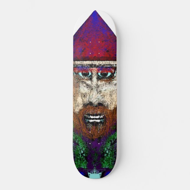 Gnome Nutcracker Skateboard (Front)