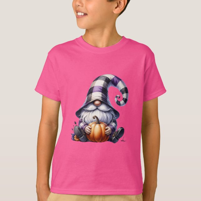 Gnome on Halloween T-Shirt (Front)