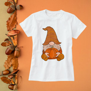 Gnome Pumpkin Thanksgiving  T-Shirt
