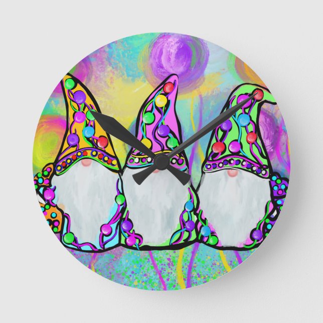 GNOME      ROUND CLOCK (Front)