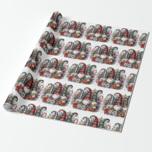 Gnome Season Greetings Wrapping Paper