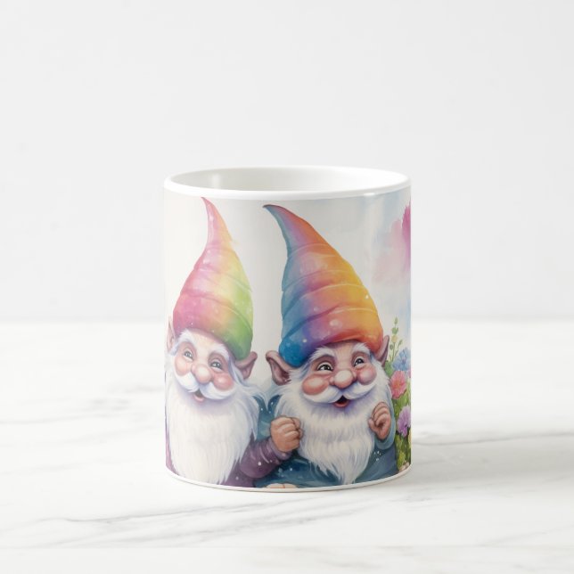 GNOME  shortman, for Gnome Lovers, Coffe Coffee Mug (Center)