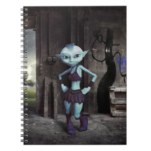 Gnome Spiral Notebook