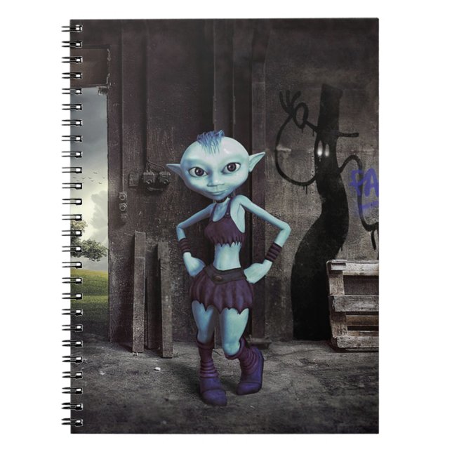 Gnome Spiral Notebook (Front)