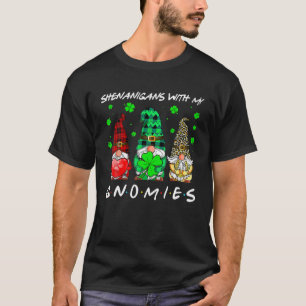 Gnome St Patrick's Day Shenanigans With My Gnomies T-Shirt