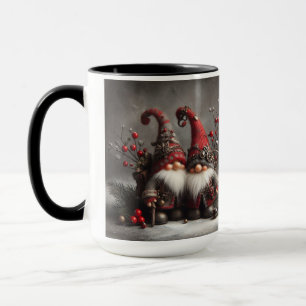 Gnome SteamPunk Christmas Coffee Mug Cup