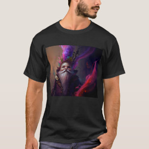 Gnome Warlock Fantasy Shirt   D&D Gamer Art