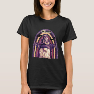 Gnome Witch Halloween Costume Pumpkin Autumn Fall T-Shirt