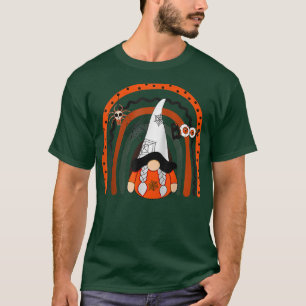 Gnome Witch Halloween Costume Pumpkin Autumn Fall T-Shirt