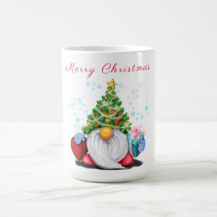 Gnome with Christmas Tree Hat Mug Gift