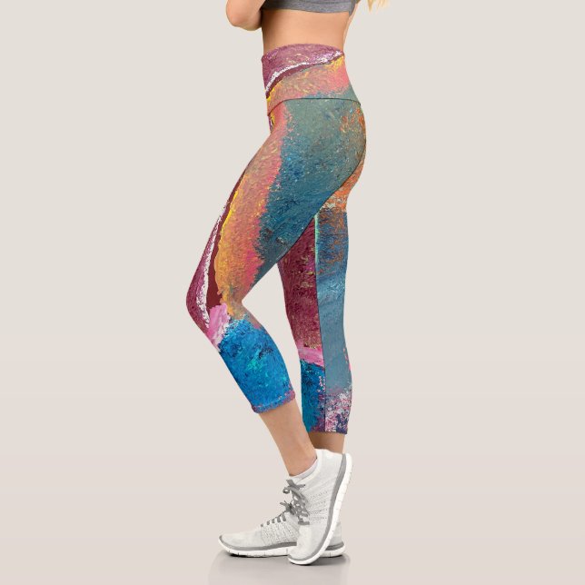 Gnomeification Capri Leggings (Left)