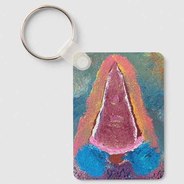 Gnomeification keychain (Front)