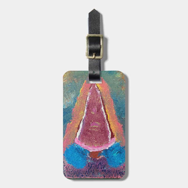 Gnomeification Luggage tag (Front Vertical)