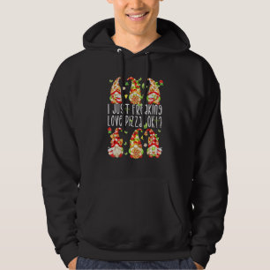 Gnomes About Pizza - I Just Freaking Love Pizza Hoodie