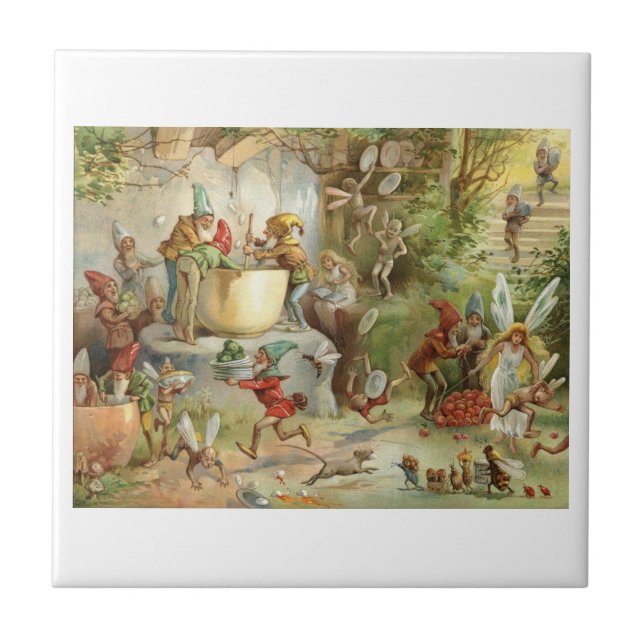 GNOMES AND FAIRIES TILE (Front)