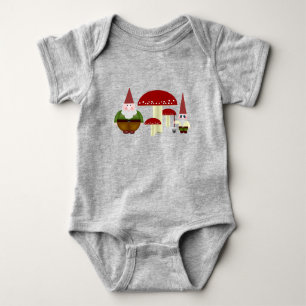 Gnomes Baby Bodysuit