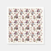 Gnomes Baking Cupcakes Doughnuts Trendy Adorable