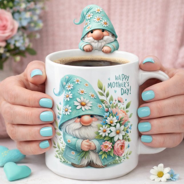 Gnome's Blooming Surprise Coffee Mug (Creator Uploaded)