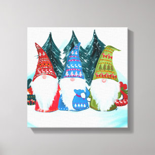 GNOMES  CANVAS PRINT