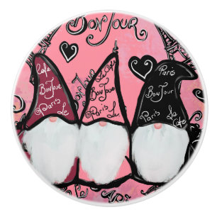 GNOMES CERAMIC KNOB