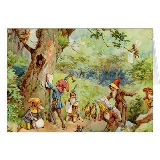 Gnomes, Elves and Fairies in the Magical Forest