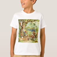 Gnomes, Elves and Fairies in the Magical Forest