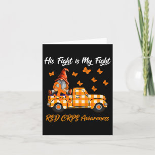 Gnomes His Fight Is My Fight Rsd Crps Awareness Gi Card