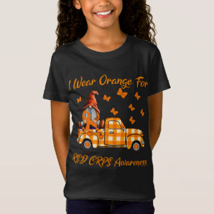 Gnomes I Wear Orange For RSD CRPS Awareness T-Shirt
