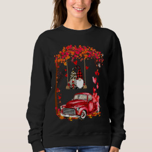 Gnomes In Trucks Happy Valentine Couple Matching Sweatshirt