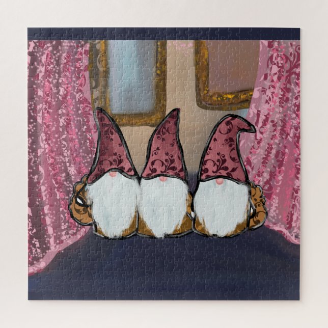 GNOMES           JIGSAW PUZZLE (Vertical)