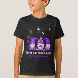 Gnomes One Fights Epilepsy Awareness Alone T-Shirt