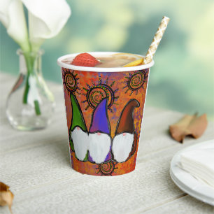  GNOMES                 PAPER CUPS