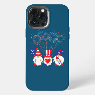 Gnomes Patriotic American Flag Gnomes 4th Of July iPhone 13 Pro Max Case