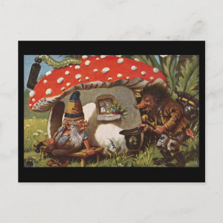 Gnomes Postcard