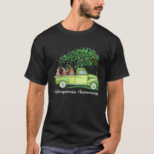Gnomes Riding Truck Gastroparesis Awareness T-Shirt