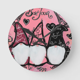  GNOMES        ROUND CLOCK